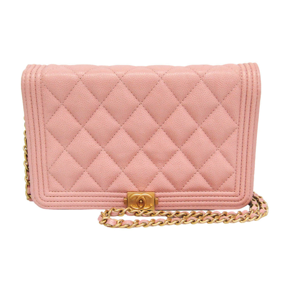 CHANEL Authentic Pink Wallet